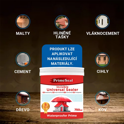 PrimeSeal: Průhledná ochrana proti průsakům