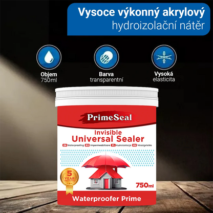 PrimeSeal: Průhledná ochrana proti průsakům