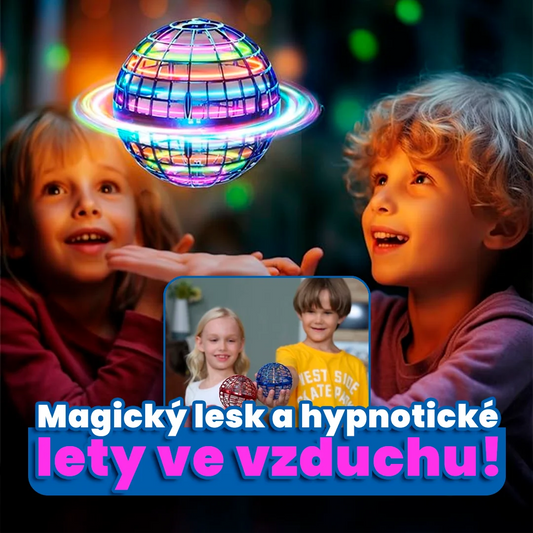 Hračka, která létá, točí se a svítí - SpinNova