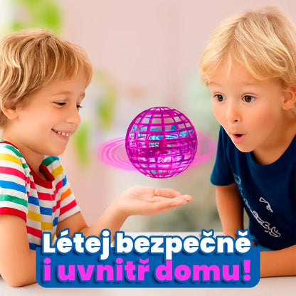 Hračka, která létá, točí se a svítí - SpinNova