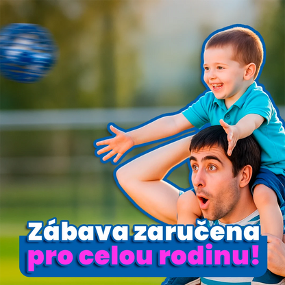 Hračka, která létá, točí se a svítí - SpinNova